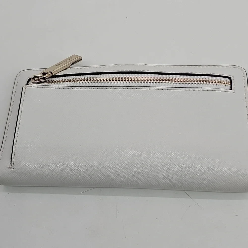Kate Spade New York Dolly Perforated Leather Spade Bucket Bag White Bund…